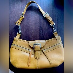 Longchamp Tan Leather Purse